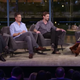 (L-R): Dan Reed, Wade Robson, James Safechuck, and Oprah Winfrey appear on After Neverland.